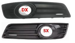 Griglia Fendinebbia Nero Sinistro Audi A3 Sport Back 5 Porte Dal 2008 Al 2012