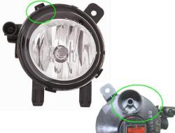 Fendinebbia H8 Destro Bmw Serie 3 F34 Gt Dal 2013