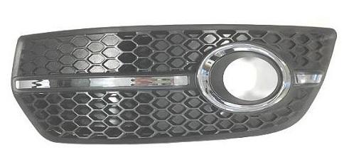 Griglia Fendinebbia Bordo E Profilo Cromato Sinistro Audi Q5 Dal 2008 Al 2012