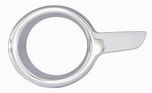 Cornice Fendinebbia Cromata Sinistro Peugeot 208 Dal 2012 Al 2014