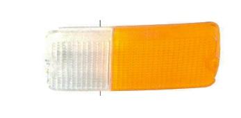 Lente Anteriore Bianco - Arancio Sinistro Fiat 127 Dal 1972 Al 1977