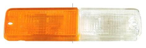 Lente Anteriore Bianco-arancio Sinistro Fiat 132 Dal 1977 Al 1981