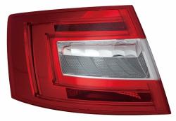 Fanale Posteriore Bianco - Rosso A Led Sinistro Skoda Octavia Dal 2013 Al 2016