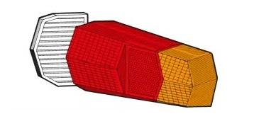 Lente Posteriore Citroen Dyane Dal 1967 Al 1983