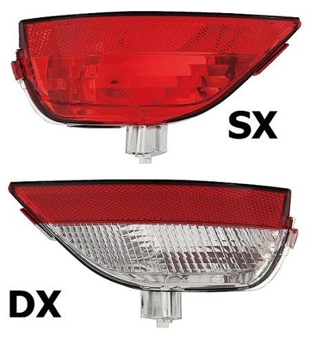 Retronebbia / Retromarcia Sinistro Renault Megane Dal 2008 Al 2012