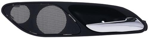 Maniglia Apriporta Interna Anteriore Sinistro Cromata Bmw Serie 3 E46 Coupe' Cabrio Dal 1999 Al 2001