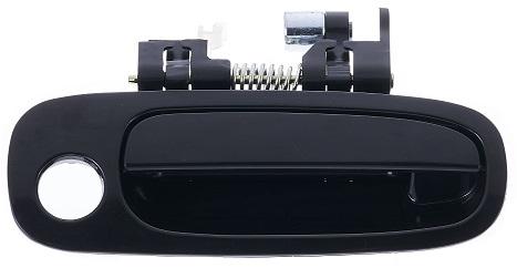 Maniglia Esterna Anteriore Sinistro Nera Liscia Toyota Corolla Dal 1997 Al 2000