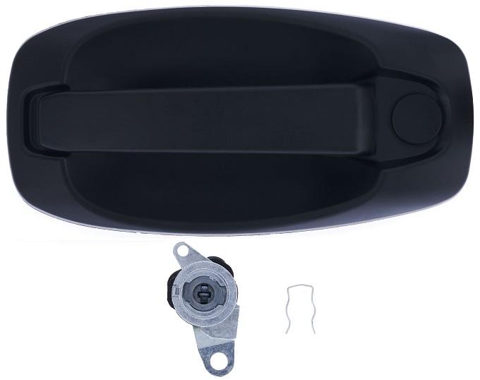 Maniglia Esterna Anteriore Sinistro Nera Fiat Fiorino - Qubo Dal 2008