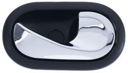 Maniglia Apriporta Interna Anteriore E Posteriore Destro Nera - C/leva Cromata - A Cavo Smart Fortwo Dal 2014