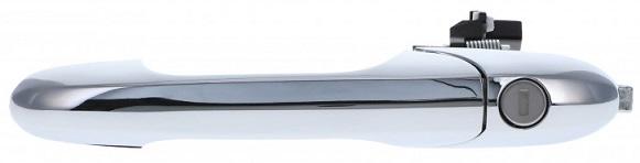 Maniglia Esterna Anteriore C/blocchetto E Set Chiavi Sinistro Cromata Fiat 500 Dal 2007 Al 2015