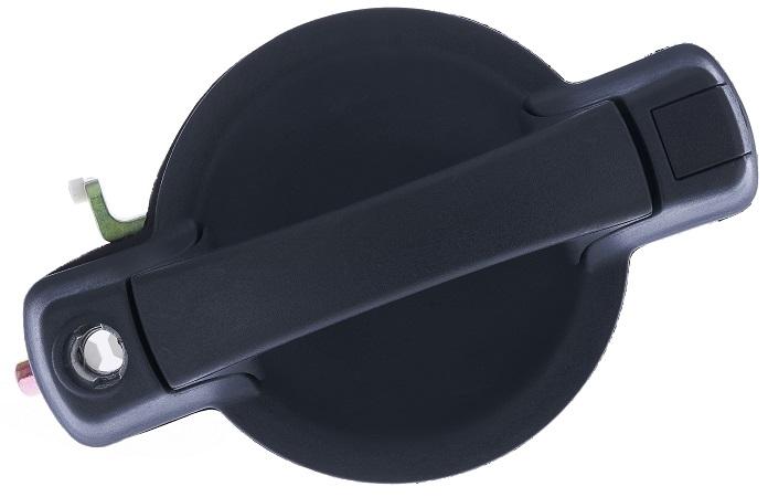 Maniglia Esterna Anteriore Sinistro Nera - C/foro Blocchetto Chiave Fiat Doblo' Dal 2000 Al 2005