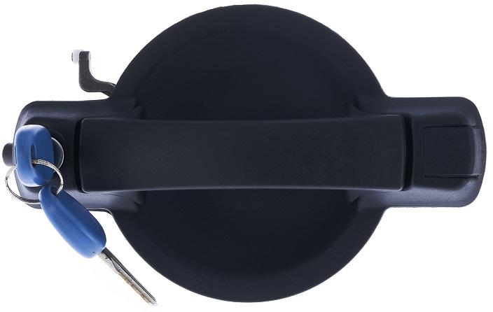 Maniglia Esterna Anteriore Destro Nera - C/blocchetto Chiave Fiat Doblo' Dal 2000 Al 2005