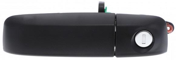 Maniglia Esterna Anteriore Sinistro Nera - C/blocchetto Chiave Fiat Panda Dal 2009 Al 2011