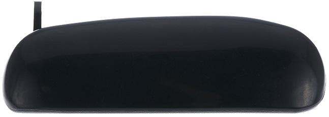 Maniglia Esterna Anteriore Sinistro Nera Liscia Ford Fiesta - Courier Dal 1996 Al 1999