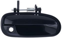Maniglia Esterna Anteriore Sinistro Nera Liscia Honda Civic 5 Porte Sw Dal 1995 Al 1997
