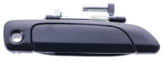 Maniglia Esterna Anteriore Sinistro Nera Liscia - C/foro Blocchetto Chiave - Versione 5 Porte Honda Civic 3/5 Porte Dal 2001 Al 