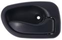 Maniglia Apriporta Interna Anteriore Destro Nera - Monta Anche Posteriore Hyundai Accent 3 Porte Dal 1998 Al 1999