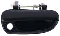 Maniglia Esterna Anteriore Sinistro Nera Liscia - C/foro Blocchetto Chiave Hyundai Accent 4/5 Porte Dal 2003 Al 2006