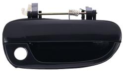 Maniglia Esterna Anteriore Sinistro Nera Liscia - C/foro Blocchetto Chiave Hyundai Accent 4/5 Porte Dal 2003 Al 2006