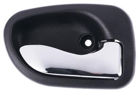Maniglia Apriporta Interna Posteriore Destro Nera C/leva Cromata Hyundai Atos Dal 2003
