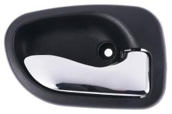 Maniglia Apriporta Interna Posteriore Destro Nera C/leva Cromata Hyundai Atos Dal 1998