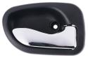 Maniglia Apriporta Interna Posteriore Destro Nera C/leva Cromata Hyundai Atos Prime Dal 2002 Al 2003
