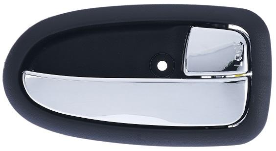 Maniglia Apriporta Interna Anteriore E Posteriore Destro Nera C/leva Cromata Hyundai Matrix Dal 2001 Al 2005