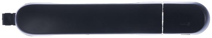 Maniglia Esterna Anteriore Sinistro Nera Liscia Nissan Micra Dal 2007 Al 2010