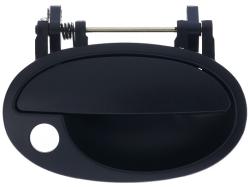 Maniglia Esterna Anteriore Sinistro Nera - C/foro Blocchetto Chiave Opel Corsa Dal 2003 Al 2006