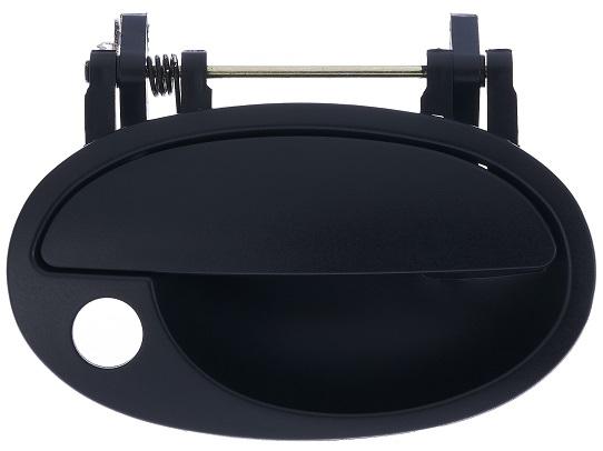 Maniglia Esterna Anteriore Sinistro Nera - C/foro Blocchetto Chiave Opel Meriva Dal 2003 Al 2010