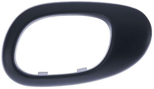 Mostrina Maniglia Aprip. Interna Anteriore E Posteriore Sinistro Nera Peugeot 206 Dal 1998 Al 2003