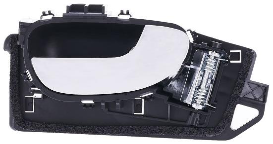 Maniglia Apriporta Interna Anteriore Sinistro Nera C/leva Cromata Peugeot 307 Dal 2005 Al 2007