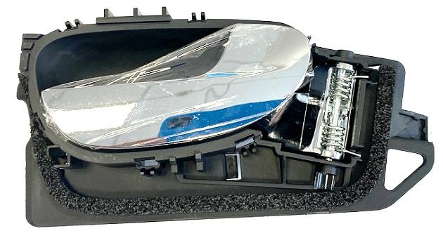 Maniglia Apriporta Interna Posteriore Sinistro Nera C/leva Cromata Peugeot 307 Dal 2005 Al 2007