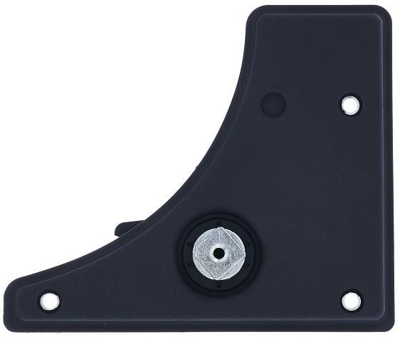Base Maniglia Apriporta Interna Posteriore Destro Nera - Porta Scorrevole Citroen Jumper Dal 2014