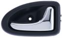 Maniglia Apriporta Interna Anteriore Sinistro Nera C/leva Cromata Renault Megane Dal 1995 Al 1999