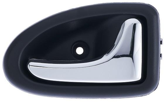 Maniglia Apriporta Interna Anteriore Sinistro Nera C/leva Cromata Renault Megane Dal 1995 Al 1999