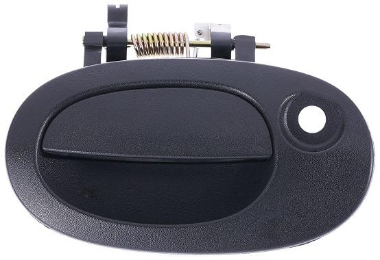 Maniglia Portellone Nera - C/foro Blocchetto Chiave Renault Kangoo Dal 1997 Al 2003