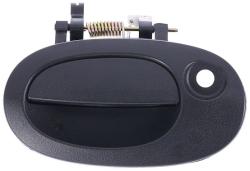 Maniglia Portellone Nera - C/foro Blocchetto Chiave Renault Kangoo Dal 2003 Al 2007