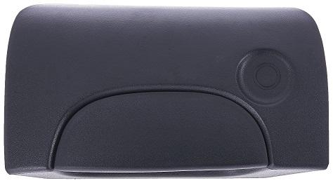 Maniglia Portellone S/foro Blocchetto Chiave Nera - Porta Di Carico A Battente - Vers. Da 2001 Renault Kangoo Dal 1997 Al 2003