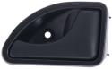 Maniglia Apriporta Interna Anteriore Destro Nera - 6mm Renault Kangoo Dal 1997 Al 2003