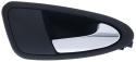 Maniglia Apriporta Ant/Post Destra Cromata per Seat Ibiza Dal 2008 Al 2012