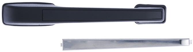 Maniglia Esterna Posteriore Sinistro Nera C/inserto Cromato Volkswagen Golf I Dal 1974 Al 1983