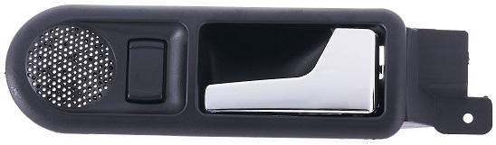 Maniglia Apriporta Interna Posteriore Destro Nera C/leva Cromata Volkswagen Passat Dal 2000 Al 2005