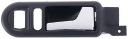 Maniglia Apriporta Interna Anteriore Destro Nera C/leva Cromata Volkswagen Passat Dal 1996 Al 2000