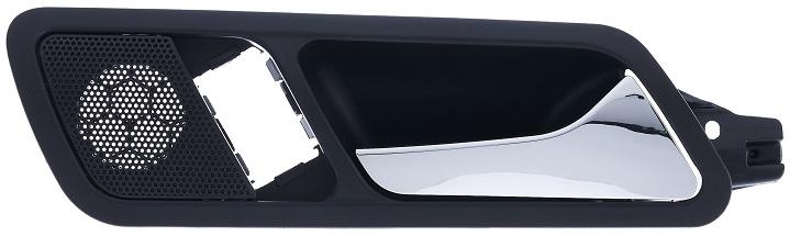Maniglia Apriporta Interna Posteriore Destro Nera C/leva Cromata Volkswagen Passat Dal 2005 Al 2010
