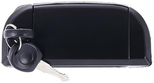Maniglia Esterna Anteriore C/chiave Sinistro Nera Liscia Volkswagen Transporter T4 Dal 1990 Al 1995