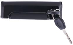 Maniglia Esterna Posteriore C/chiave Destro Nera Liscia - Porta Scorrevole Volkswagen Transporter T4 Dal 1990 Al 1995