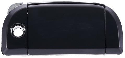 Maniglia Esterna Anteriore Destro Nera Liscia Volkswagen Transporter T4 Dal 1996 Al 2003