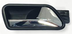 Maniglia Apriporta Interna Anteriore Sinistro Nera C/leva Cromata Volkswagen Touran Dal 2006 Al 2010