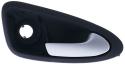 Maniglia Apriporta Interna Anteriore Sinistro Nera C/leva Argento - C/foro - Vers. C/specchi Non Rib. Seat Ibiza Dal 2008 Al 201